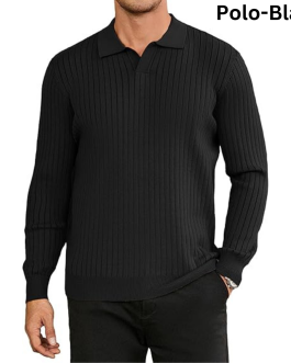 Men’s Sweater Collar-Black