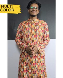 Men’s Panjabi Multi Color