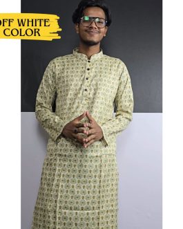 Men’s Panjabi Color Off White