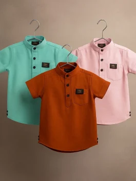 Short Sleeve Kids Katua Shirt