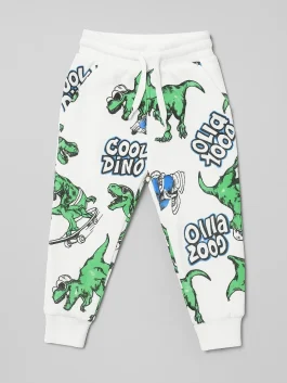 All Over Printed Knit Trousers