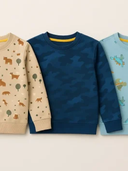 Kids Sweat Shirt Combo 1