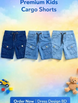 Kids Cargo Shorts