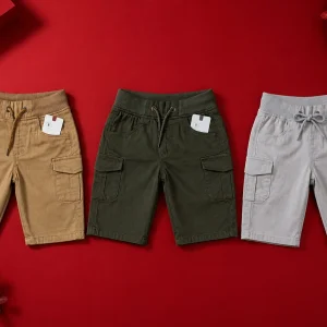 Cargo Gabardine Shorts